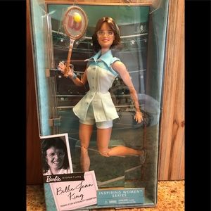 Barbie Inspiring Women Series “Billie Jean King” Collectible Barbie Doll.